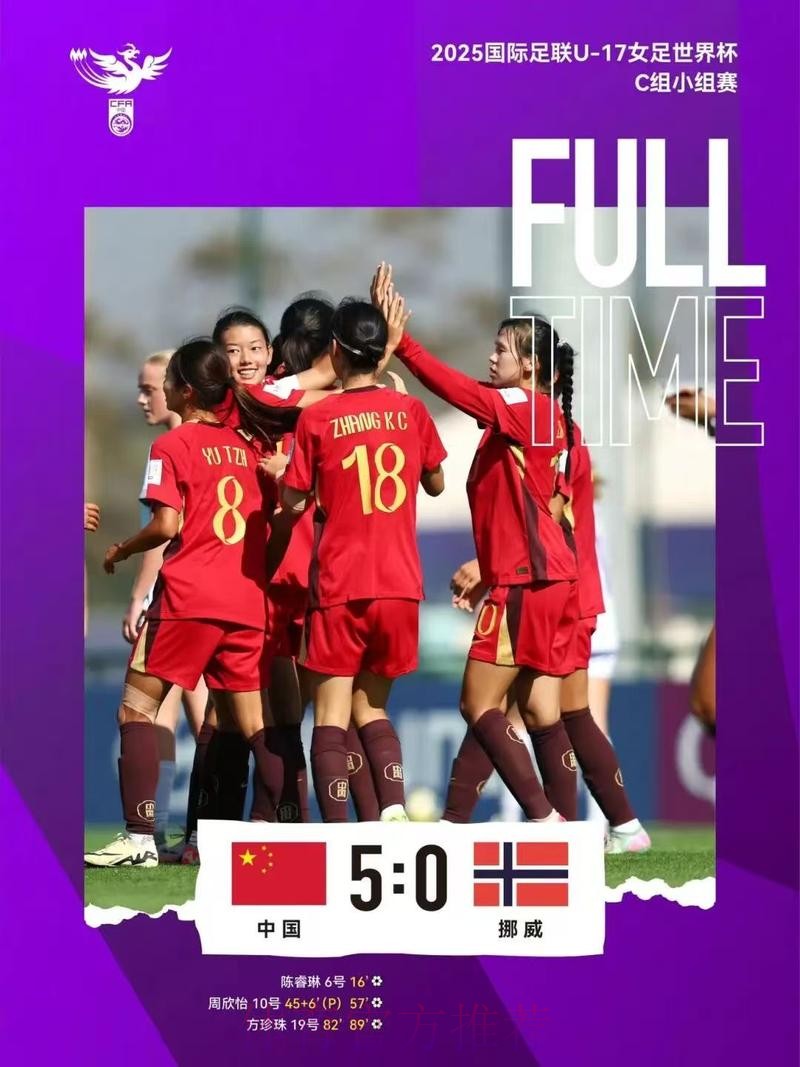 中国队取得2022年U-17女足世界杯“开门红”
